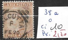 INDE ANGLAISE 38a Oblitéré Côte 10 € - 1882-1901 Keizerrijk