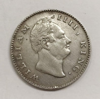 British India India Britannica  William IV  Mezza Rupia Half Rupee 1835 E.736 - Inde