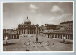 CPSM - Italie - Roma - Piazza S. Pietro E Palazzi Vaticani - Non Circulée - San Pietro