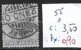 INDE ANGLAISE 55 Oblitéré Côte 3.50 € - 1882-1901 Imperio