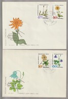 H 143) Polen 1967 Mi# 1770-1775 FDC: Heil-Pflanzen Arnika Akelei Enzian Azalee - Plantes Médicinales