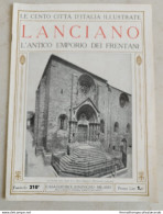 Bi Rivista Illustrata Lanciano L'aquila Le Cento Citta' D'italia - Zeitschriften & Kataloge