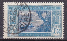 CF-CI-05CB – FRENCH COLONIES – IVORY COAST – 1930 – E. LAGOON – Y&T # 82 USED 10 € - Gebraucht