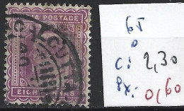 INDE ANGLAISE 65 Oblitéré Côte 2.30 € - 1902-11 King Edward VII