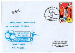 H 6 - 127 HANDBALL, France-Austria, Romania - Cover - Used - 2000 - Handbal