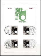 CS/HK - INR / NIR - RTBF / BRT - 1930-1980 - Cartoline Commemorative - Emissioni Congiunte [HK]