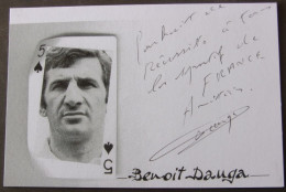 Benoit DAUGA - Dédicace - Hand Signed - Autographe Authentique - Rugby