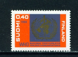 FINLAND  -  1968 WHO 40p Unmounted/Never Hinged Mint - Unused Stamps