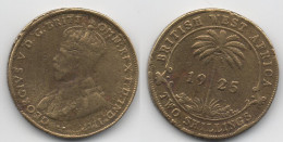 +  WEST AFRICA   + 2 SHILLING 1925+ - Colonias