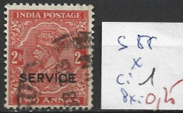 INDE ANGLAISE SERVICE 88 Oblitéré Côte 1 € - 1911-35 King George V