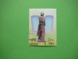 Birth Bicentenary Of Adam Mitskevich # Lietuva Litauen Lituanie Litouwen Lithuania # 1998 Used #Mi.685 - Lituanie