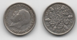 +  GRANDE BRETAGNE   + 6 PENCE 1929 + - H. 6 Pence