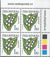 ** 986 Czech Republic Lily Of The Valley 2018 - Unused Stamps