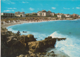 BISCEGLIE - SPIAGGIA DEL MACELLO E PANORAMA - ANIMATA - VIAGGIATA 1991 - Bisceglie