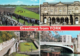 5 AK England * Ansichten In York - Minster, Petergate, Williams College, Racecourse, Art Gallery, City Wall, Lendal Brid - York