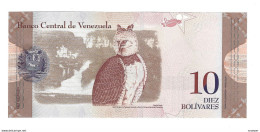 Venezuela 10 Bolivares 2014  90  Unc - Venezuela