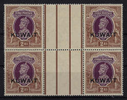 Kuwait   SG 48 1939 4-block  Bridgepairs  MNH/** - Kuwait