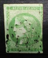 01 - 24 // France N° 42B - Report 2 - Cote : 300 Euros - 1870 Emission De Bordeaux