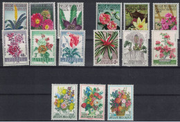 LIQUIDATION **/MNH ( Sans Charnieres ) SERIES COMPLETES FLORALIES  à 0,75 Euro = Faciale - 50% - Collezioni