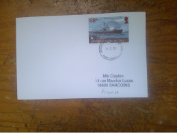 British Antarctic Territory RRS James Clark Ross, Port Lockroy 21.12.2022, Territoire Antarctique Britannique (68p) - Lettres & Documents