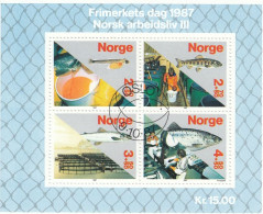 NORWAY Block 8,used - Blocks & Sheetlets