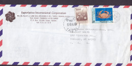 Taiwan China SUPERLATIVE INTERNATIONAL CORP., TAIPEI 1981 Cover Brief YONKERS United States Krabbe Crab - Lettres & Documents