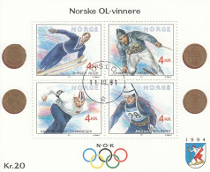 NORWAY Block 16,used - Blocks & Sheetlets