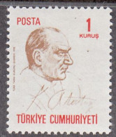 TURKEY    SCOTT NO 1832  MNH  YEAR  1970 - Nuevos