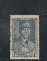 ALGERIE    1941  Y.T. N° 168  Oblitéré  Frais De Gestion Compris - Usados