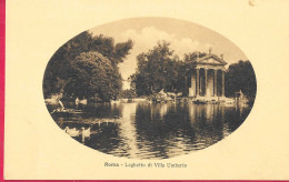 ROMA - LAGHETTO DI VILLA UMBERTO - FORMATO PICCOLO  - ED. ALTEROCCA TERNI -NUOVA - Parks & Gardens