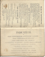 Horaires Des Trains (1902) Autour De Fontainebleau - Europe