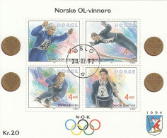 NORWAY Block 17,used - Blocks & Sheetlets