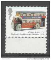 Grossbritannien E Postfr. Bus Historischer Doppeldeckerbus Mit Leerfeld Unten - Bussen