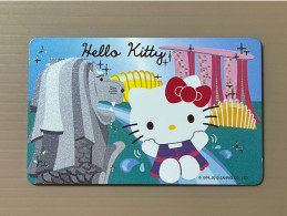 Mint Singapore Nets Flashpay EZ Link Transport Metro Train Subway Card, Hello Kitty, Set Of 1 Mint Card - Singapore