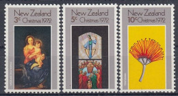 NEW ZEALAND 590-592,unused,Christmas 1972 (**) - Unused Stamps