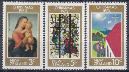 NEW ZEALAND 613-615,unused,Christmas 1973 (**) - Ongebruikt