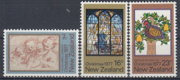 NEW ZEALAND 728-730,unused,Christmas 1977 (**) - Nuovi