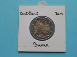 2010 D - 2 Euro > BREMEN ( Zie/voir SCANS Voor Detail ) Allemagne / Germany / Duitsland ! - Duitsland