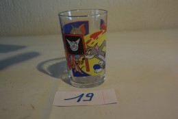 C19 Verre Moutarde Tom Et Jerry - Verres