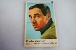 CHARLES AZNAVOUR SERIE G PRINTED IN HOLLAND NO.10 1960S - Foto's