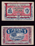 ALGERIA 1 FRANC 1918 QSPL - Algerien
