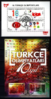 Türkei 2012 - Mi.Nr. Block 86 - 87 - Gestempelt Used - In Präsentationsmappe Mit FDC - Blokken & Velletjes