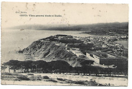 VISTA GENERAL DESDE EL HACHO.-  CEUTA.- ( ESPAÑA ) - Ceuta