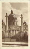 Wien, Karlskirche, Gelaufen 1920 - Kerken
