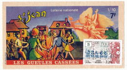 FRANCE - Loterie Nationale - St Jean / Les Gueules Cassées - 1/10ème - 31ème Tranche 1976 - Billetes De Lotería