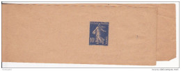 279-BJ1 (Yvert) Neuf** Sur Bande Pour Journaux - Entier Postal Type Semeuse à Fond Plein - France 1932-37 - Streifbänder