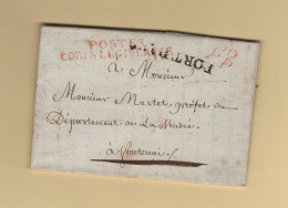Postes Corps Legislatif  - Paris An 12 - Port Paye Destination Vendee - Correspondance Signée François Morand - 1801-1848: Précurseurs XIX
