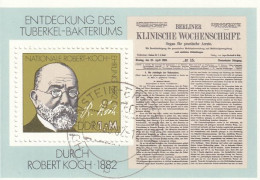 GERMANY DDR Block 67,used,falc Hinged - 1981-1990