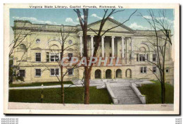 Etas Unis-USA-Virginia-Virginia State Library Capitol Grounds- Richmond -CPR - Richmond