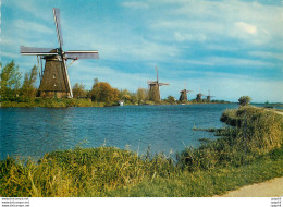 CPM Dutch Windmills Kinderdijk Moulin A Vent - Kinderdijk